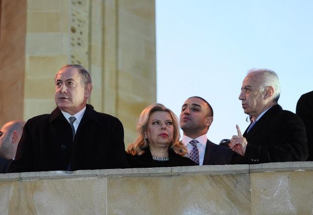 Чета Нетаньяху почтила память шехидов